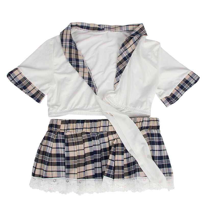 SUBBLIME - COSTUME DA SCOLARETTA SEXY TOP E GONNA S/M