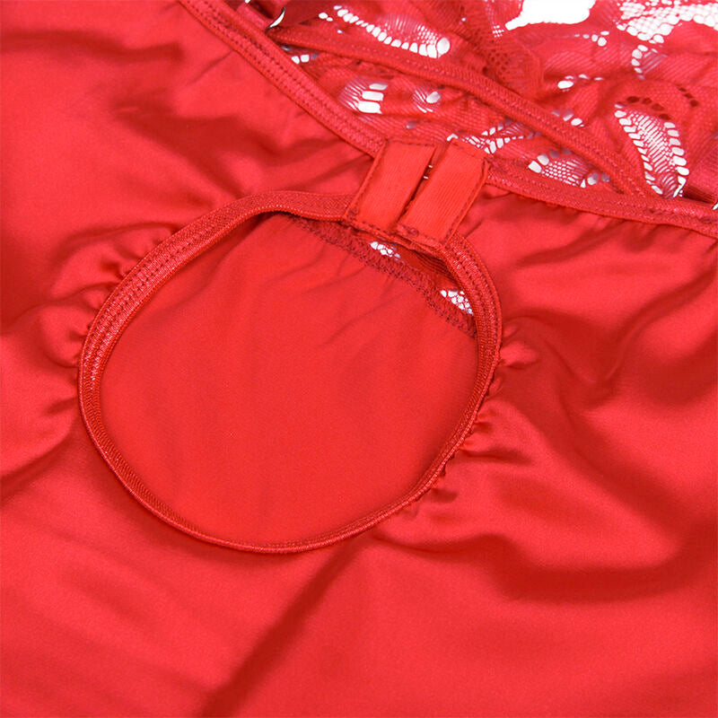 BABYDOLL IN PIZZO FLOREALE, ELEGANTE E SENSUALE, PERFETTO COMFORT