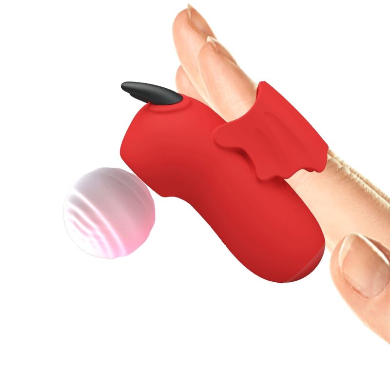 PRETTY LOVE - OVETTO SHOCK FUN VIBRANTE CON ELETTROSTIMOLAZIONE ROSSO