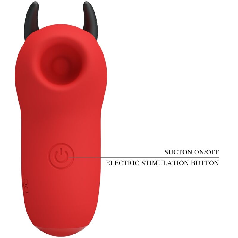 PRETTY LOVE - OVETTO SHOCK FUN VIBRANTE CON ELETTROSTIMOLAZIONE ROSSO