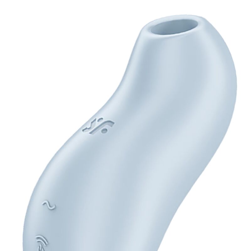 SATISFYER - POCKET PRO 1 STIMOLATORE SUCCHIA CLITORIDE AZZURRO