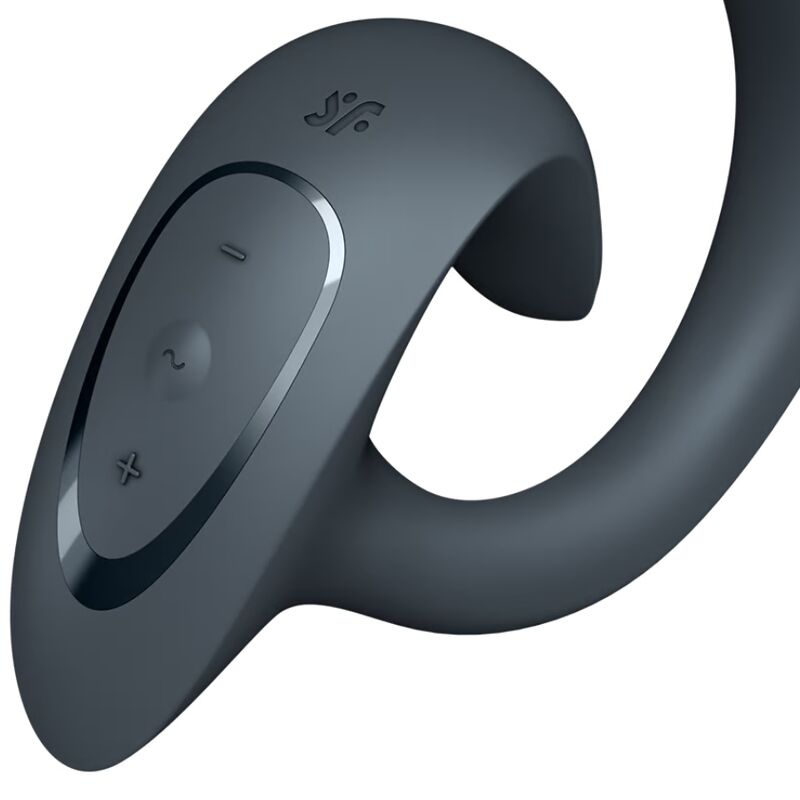 SATISFYER - G FOR GODDESS 1 VIBRATORE RABBIT GRIGIO SCURO