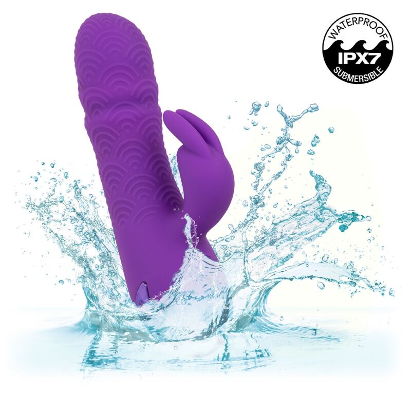 VIBRATORE DOPPIO RICARICABILE, STIMOLATORE CLITORIDEO, 10 FUNZIONI VIBRAZIONE