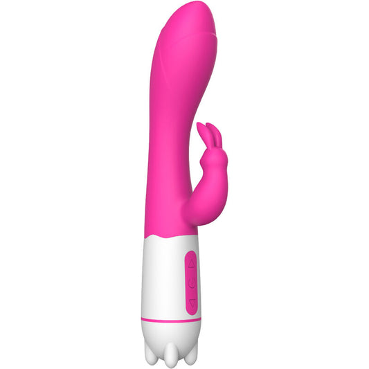 ARMONY - HAPPY VIBRATORE E RABBIT STIMOLATORE  ROSA 