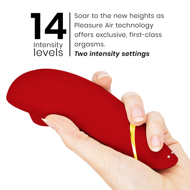 STIMOLATORE CLITORIDE, TECNOLOGIA PLEASURE AIR, 14 LIVELLI DI INTENSITÀ