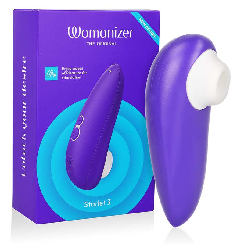 STIMOLATORE CLITORIDE CON TECNOLOGIA PLEASURE AIR, 6 LIVELLI DI INTENSITÀ, IMPERMEABILE