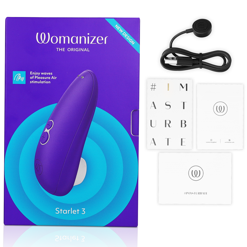 STIMOLATORE CLITORIDE CON TECNOLOGIA PLEASURE AIR, 6 LIVELLI DI INTENSITÀ, IMPERMEABILE