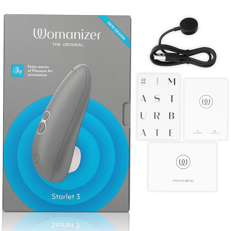 STIMOLATORE CLITORIDE CON TECNOLOGIA PLEASURE AIR, 6 LIVELLI DI INTENSITÀ, IMPERMEABILE