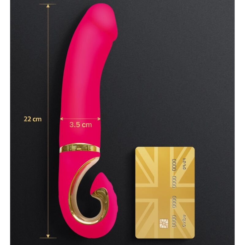 VIBRATORE ROSA NEON, POTENZA RICARICABILE, SILENZIOSO E IMMERGIBILE