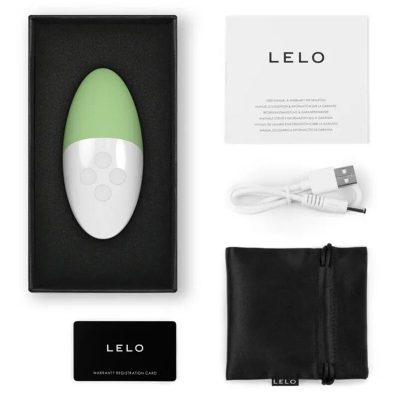 LELO - SIRI 3 MASSAGGIATORE CLITORIDEO CREMA AL PISTACCHIO