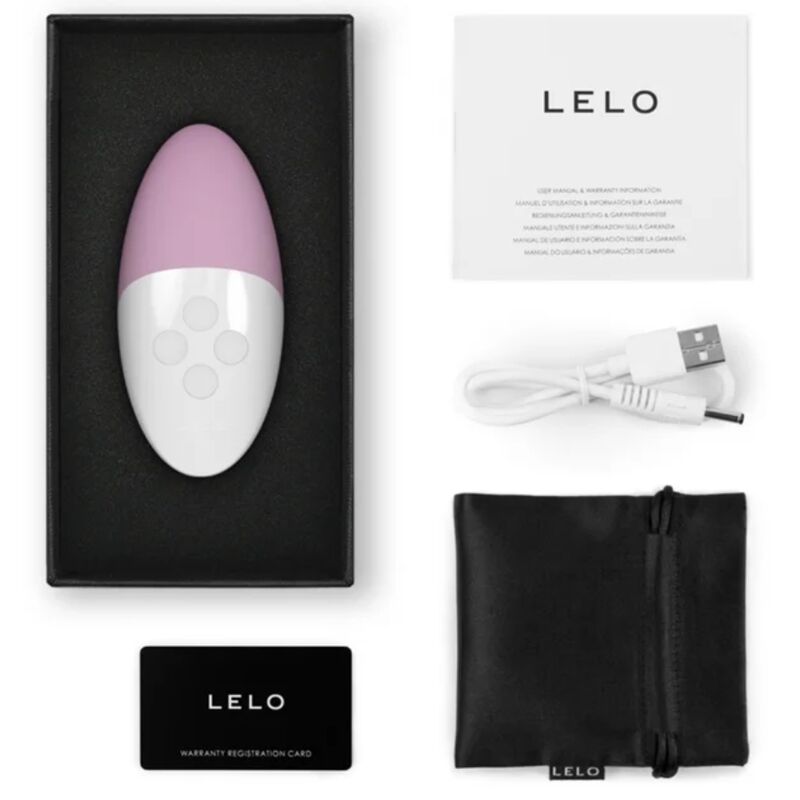 LELO - SIRI 3 MASSAGGIATORE CLITORIDEO ROSA SOFT