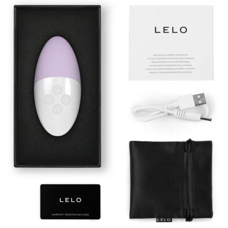 LELO - SIRI 3 MASSAGGIATORE CLITORIDEO LAVANDA