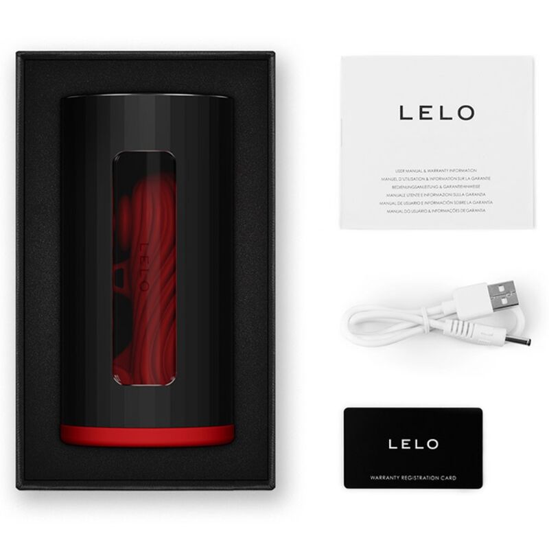 LELO - F1S V3 MASTURBATORE MASCHILE ROSSO