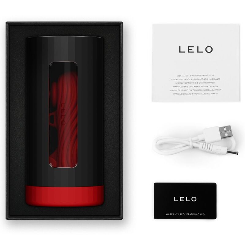 LELO - F1S V3 MASTURBATORE MASCHILE ROSSO XL