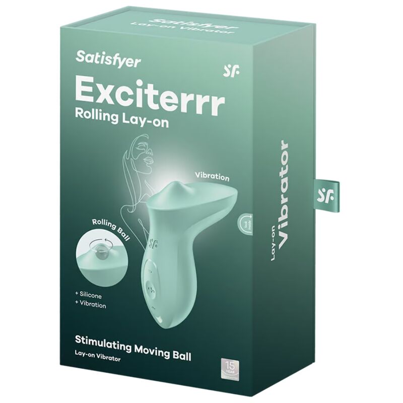 SATISFYER - EXCITERRR VIBRATORE CLITORIDEO LAY ON MENTA