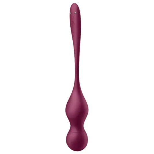 SATISFYER - LOVE BIRDS VARY PALLINE DI KEGEL VIBRANTI CON APP VIOLA