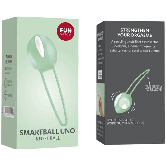 FUN FACTORY - SMARTBALL UNO PALLINA VAGINALE BIANCA / VERDE PISTACCHIO