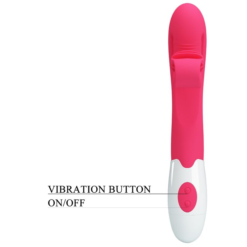 ROMANCE - VIBRATORE E STIMOLATORE 30 MODALITÀ ROSA