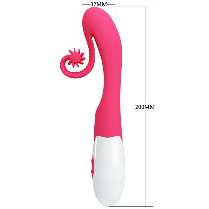 ROMANCE - VIBRATORE E STIMOLATORE 30 MODALITÀ ROSA