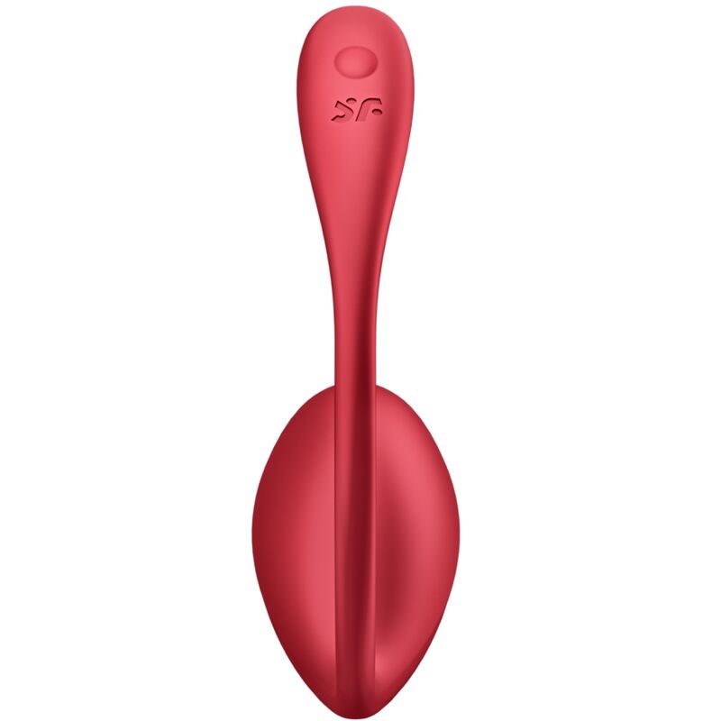 SATISFYER - SHINY PETAL STIMOLATORE DEL PUNTO G CON APP ROSSO
