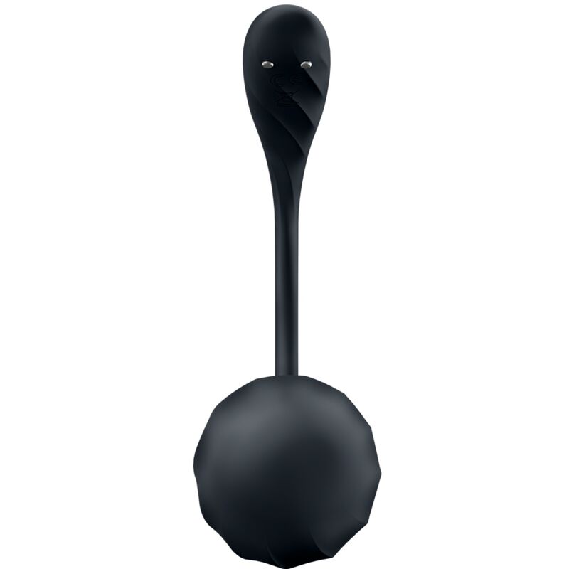 SATISFYER - RIBBED PETAL STIMOLATORE DEL PUNTO G CON APP NERO