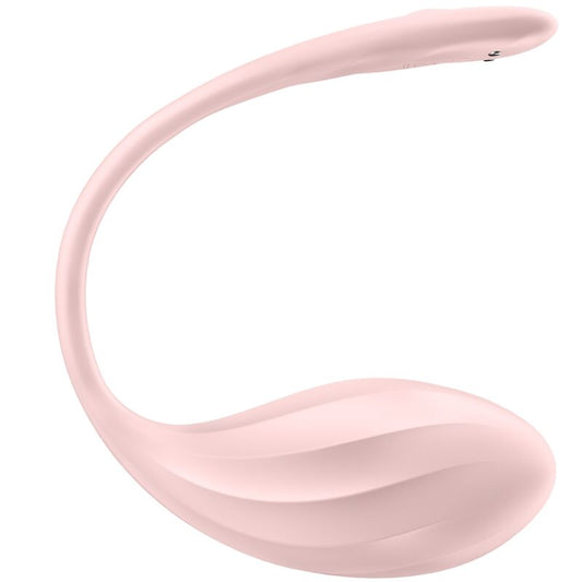 SATISFYER - RIBBED PETAL STIMOLATORE DEL PUNTO G CON APP ROSA