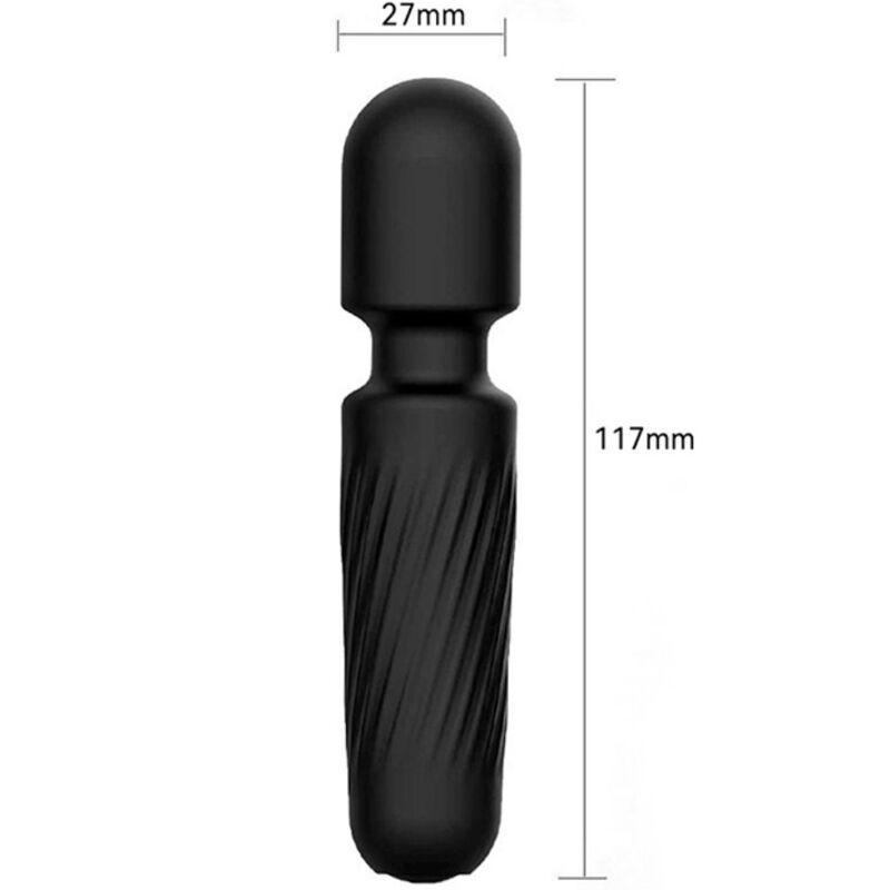 ARMONY - YOUR MAGIC MASSAGGIATORE E VIBRATORE  RICARICABILE NERO
