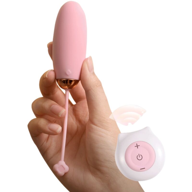ARMONY - KITTY FUN OVETTO VIBRATORE TELECOMANDO 10 VIBRAZIONI ROSA