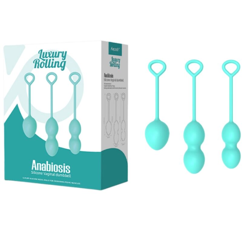 ARMONY - ANABIOSIS PALLINE VAGINALI 3 LIVELLI VERDE