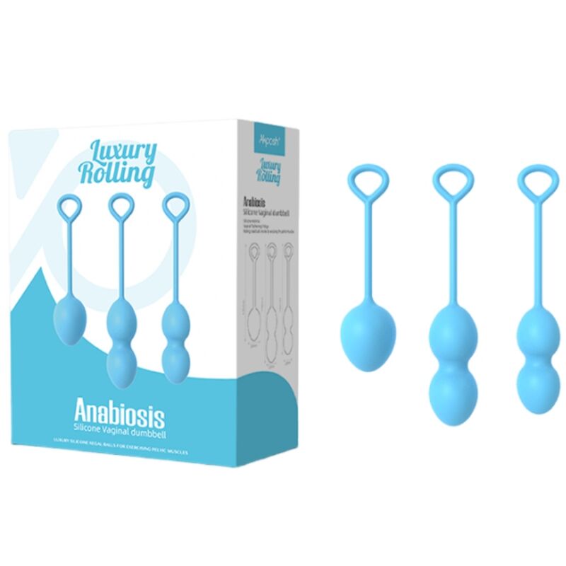 ARMONY - ANABIOSIS PALLINE VAGINALI 3 LIVELLI BLU