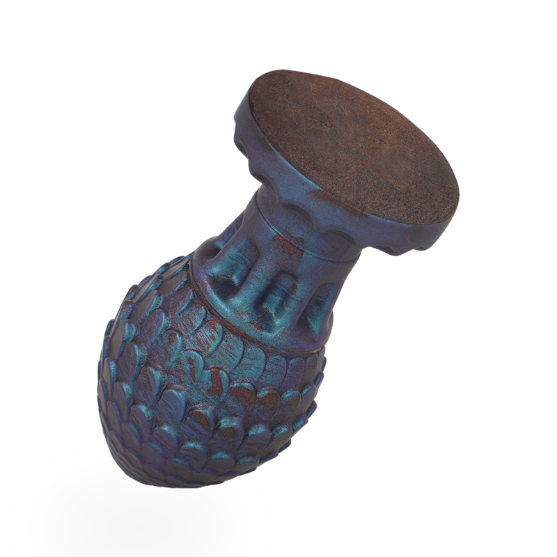 PLUG ANALE ERGONOMICO TAGLIA S, SILICONE MEDICALE PREMIUM, DESIGN MITOLOGICO GRECO