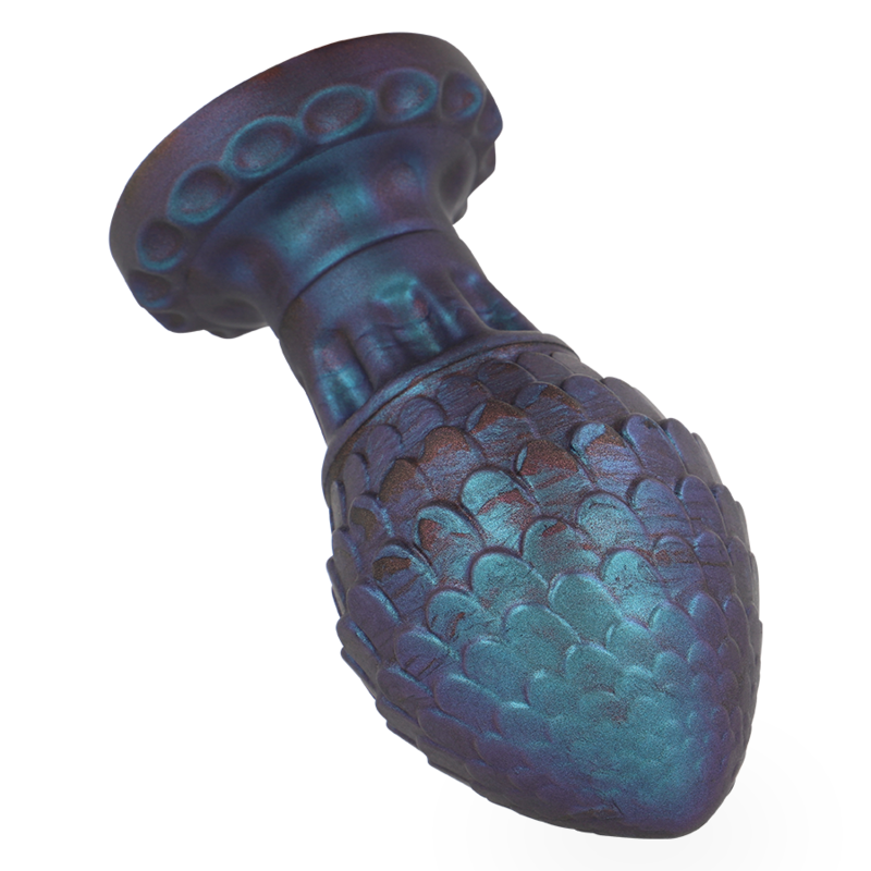 PLUG ANALE ERGONOMICO TAGLIA L, SILICONE MEDICALE PREMIUM, DESIGN MITOLOGICO GRECO