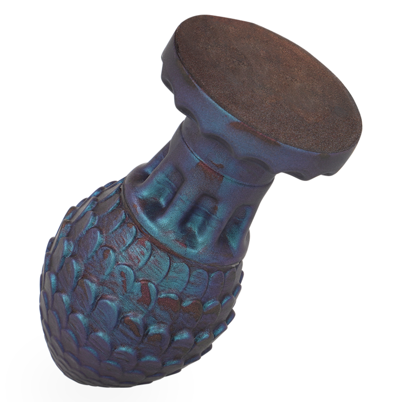 PLUG ANALE ERGONOMICO TAGLIA L, SILICONE MEDICALE PREMIUM, DESIGN MITOLOGICO GRECO