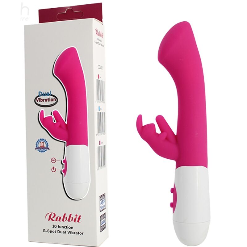 VIBRATORE CON STIMOLATORE CLITORIDEO, 10 MODALITÀ DI VIBRAZIONE, SILICONE BODY-SAFE PREMIUM