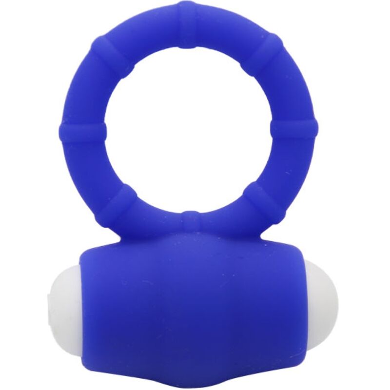 ANELLO PENE VIBRANTE IN SILICONE POWER-O BLU
