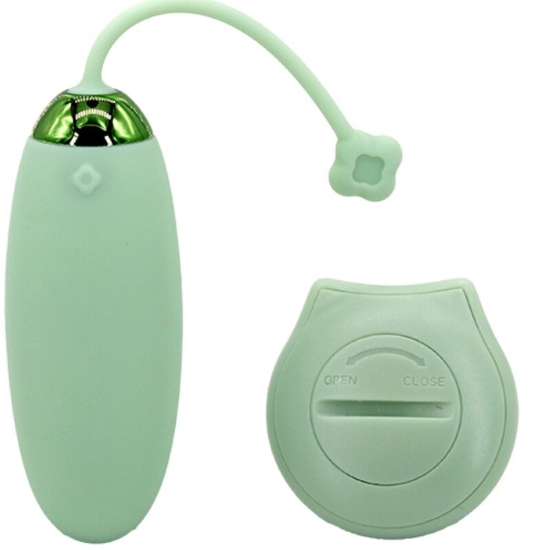 ARMONY - KITTY FUN OVETTO VIBRATORE TELECOMANDO 10 VIBRAZIONI VERDE