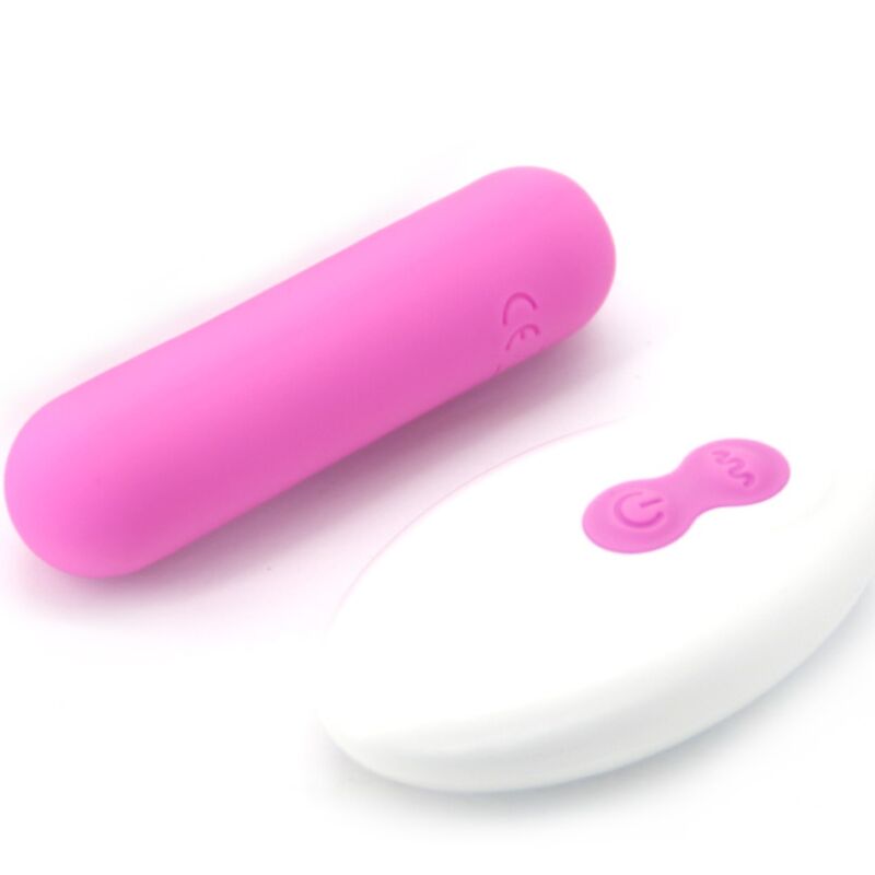 MINI VIBRATORE BULLET IMPERMEABILE, TELECOMANDO WIRELESS, 10 MODALITÀ VIBRAZIONE