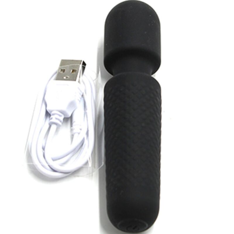 ARMONY - YOUR MAGIC WAND MASSAGGIATORE E VIBRATORE RICARICABILE  NERO
