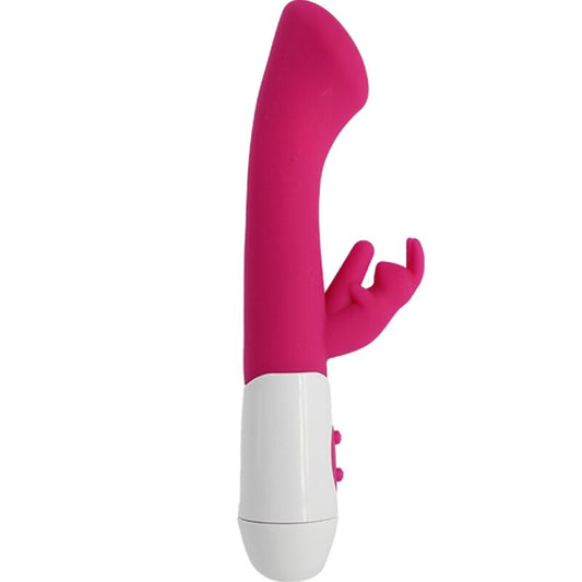 ARMONY - VIBRATORE CON RABBIT E  STIMOLATORE  PUNTO G ROSA