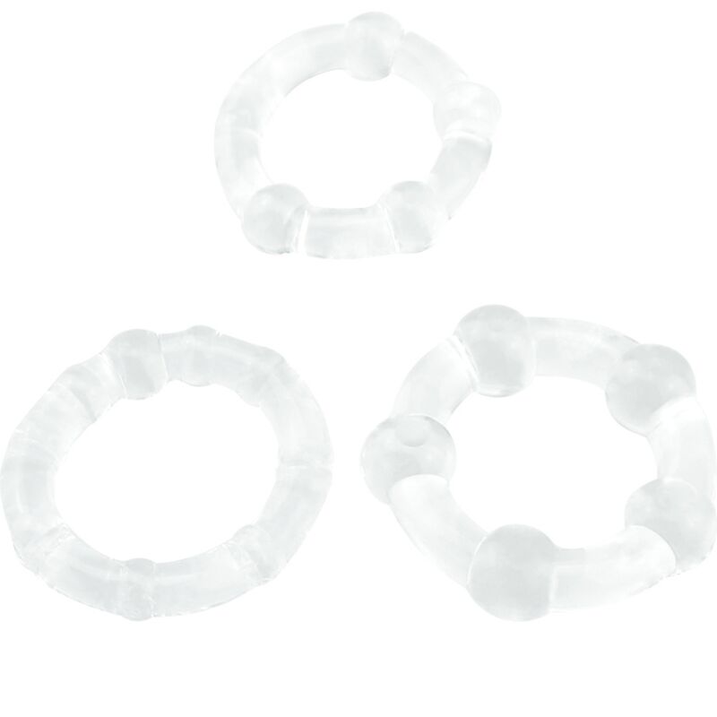 ANELLO PENE CLASSIC CON PERLINE TITAN LOVE SET 3 PZ