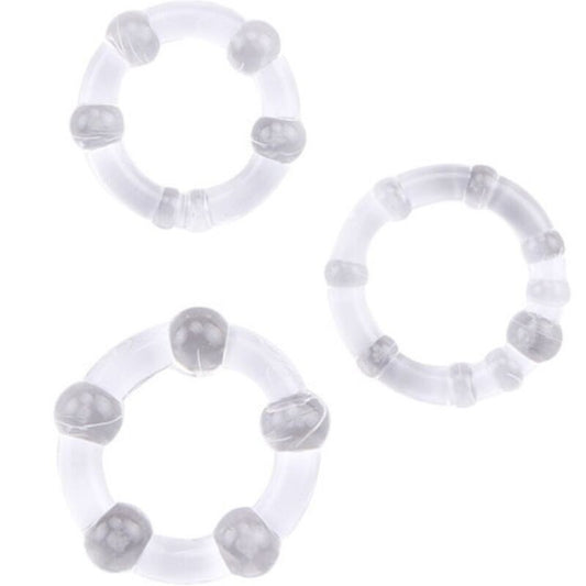 ANELLO PENE CLASSIC CON PERLINE TITAN LOVE SET 3 PZ