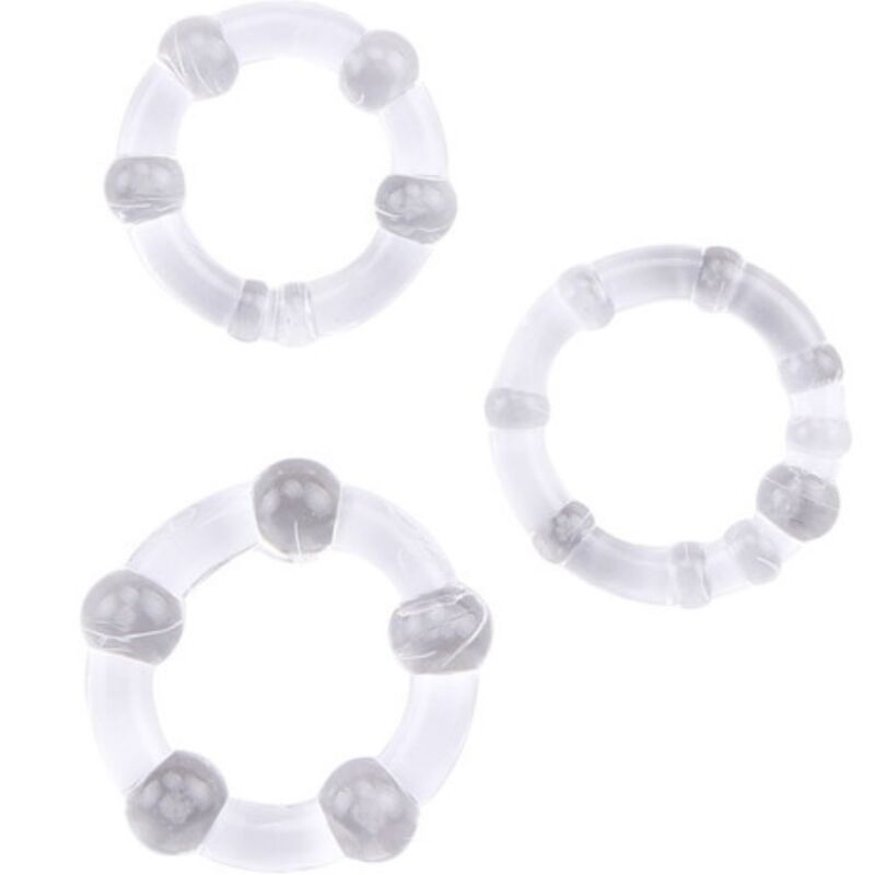 ANELLO PENE CLASSIC CON PERLINE TITAN LOVE SET 3 PZ