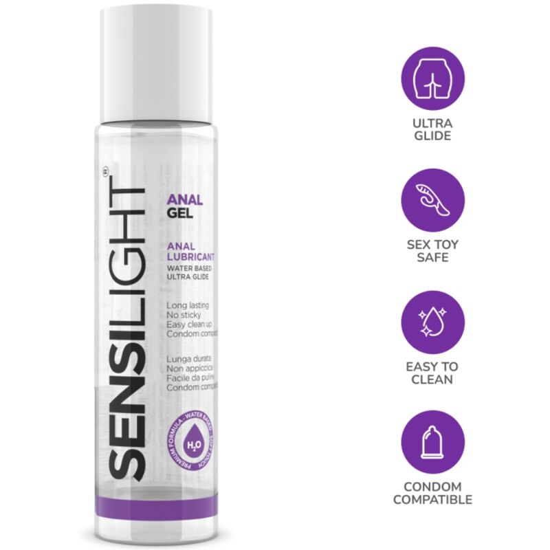 INTIMATELINE - SENSILIGHT ANAGEL LUBRIFICANTE IDRATANTE ANALE 60 ML