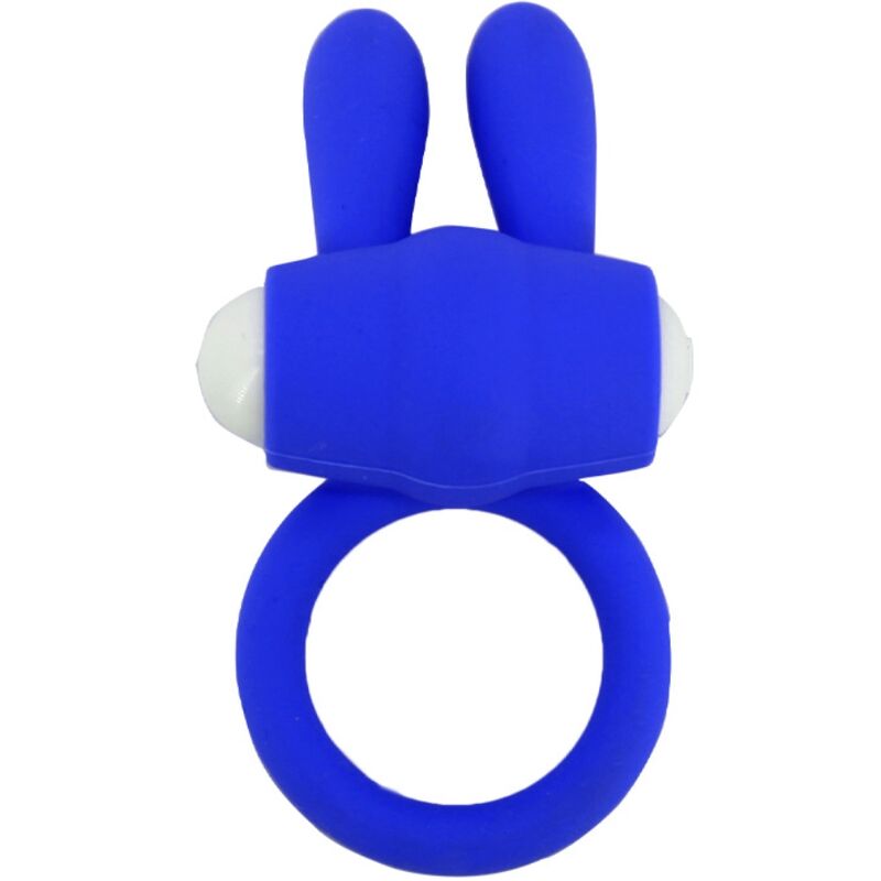 ANELLO PENE VIBRANTE IN SILICONE MR BUNNY BLU