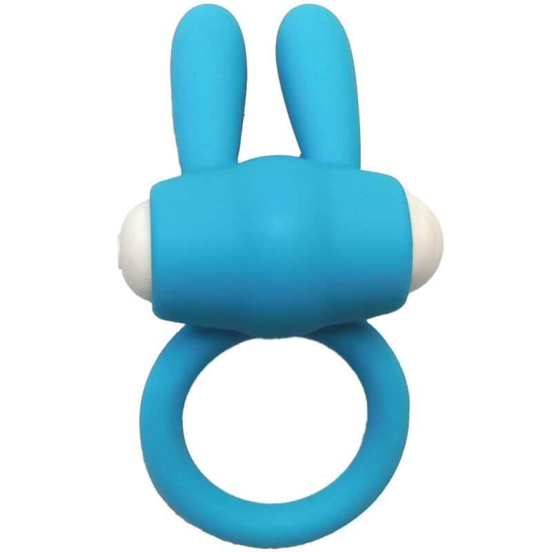 ANELLO PENE VIBRANTE IN SILICONE MR BUNNY NERO
