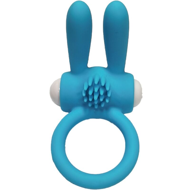ANELLO PENE VIBRANTE IN SILICONE MR BUNNY NERO