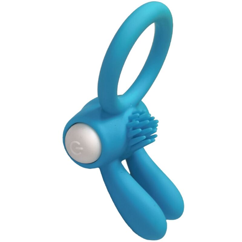 ANELLO PENE VIBRANTE IN SILICONE MR BUNNY NERO