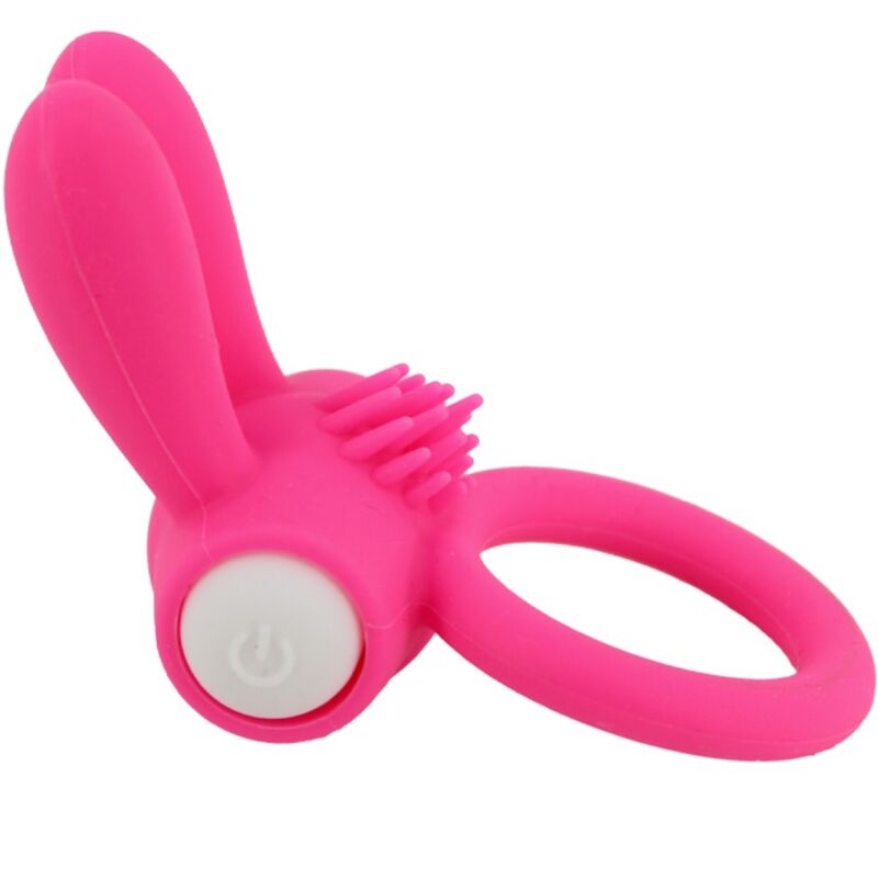 ANELLO PENE VIBRANTE IN SILICONE MR BUNNY ROSA