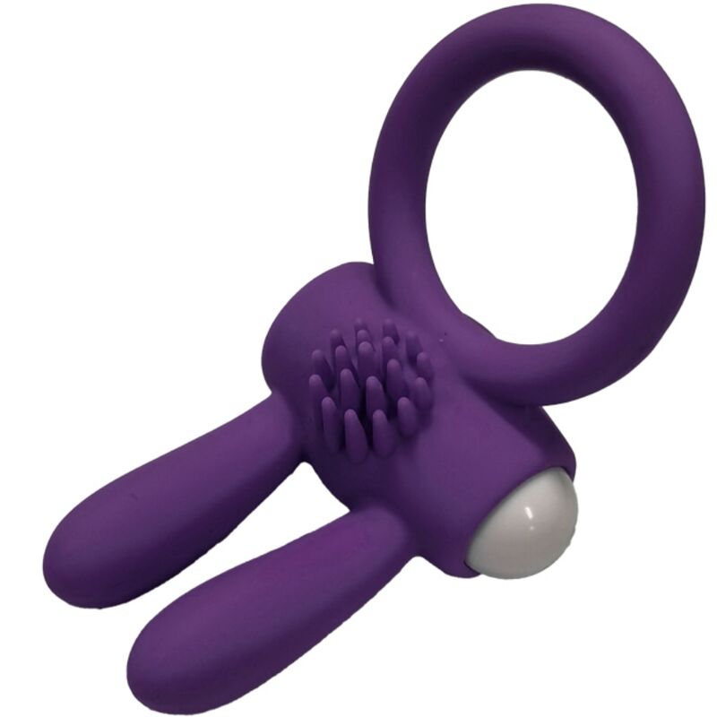 ANELLO PENE VIBRANTE IN SILICONE MR BUNNY VIOLA