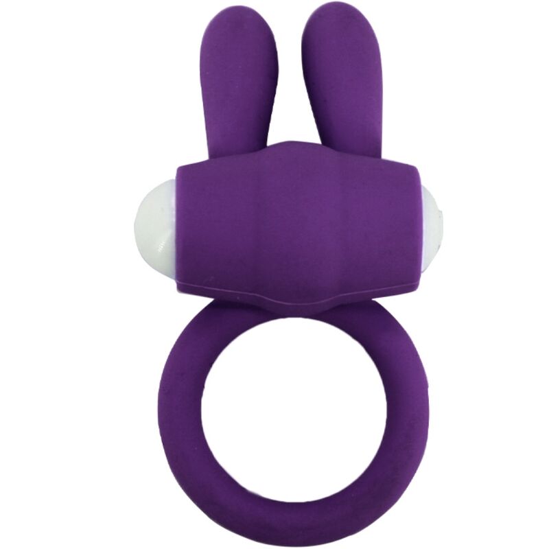 ANELLO PENE VIBRANTE IN SILICONE MR BUNNY VIOLA